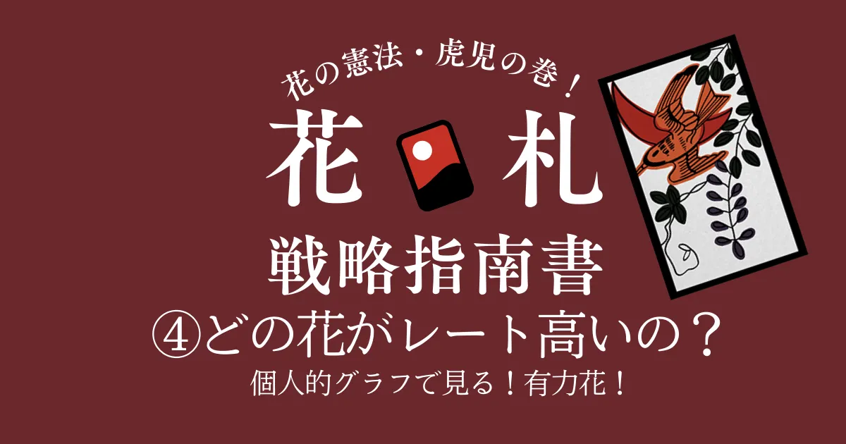 花札戦略講座④｜狙われやすい札はどれ？重い札の見分け方