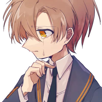 男子A の涙