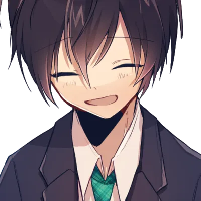 男子B 笑顔